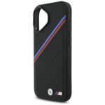 BMW M Tricolor Metal Logo MagSafe Case for iPhone 17 Black - imagine 6