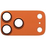 Tempered glass for lens PanzerGlass Fender Camera Protector for iPhone 17 Pro Max orange - imagine 3