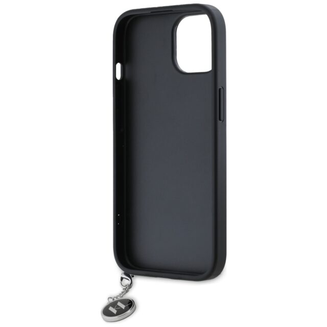 Karl Lagerfeld KLHCP15SPSAKDGCK iPhone 15 / 14 / 13 6.1" black hardcase Saffiano Rhinestones & - imagine 7