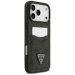 Case Guess 4G Double Card Triangle for iPhone 17 Pro Max black - imagine 4