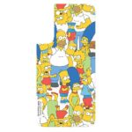 Panel Samsung GP-TOU021HOWYW for Frame Cover for Galaxy S22 Simpsons Mix white