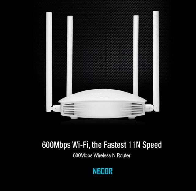 Totolink N600R | WiFi Router | 600Mb/s, 2,4GHz, MIMO, 5x RJ45 100Mb/s, 4x 5dBi - imagine 7