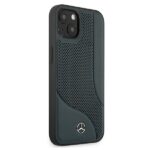 Mercedes MEHCP13SCDONA iPhone 13 mini 5,4" navy hardcase Leather Perforated Area - imagine 4