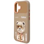Case Nimmy Cool&Cute 2.0 Bear for iPhone  17 beige - imagine 5