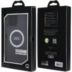 Audi IML Big Logo MagSafe Case iPhone 13 Pro Max 6.7" black hardcase AU-IMLMIP13PM-Q5/D2-BK - imagine 7