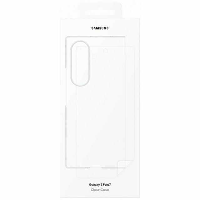 Case Samsung Clear Case for Galaxy Z      Fold7 transparent - imagine 7