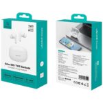 USAMS E05 TWS earphones Bluetooth 6.0 wireless white - imagine 4