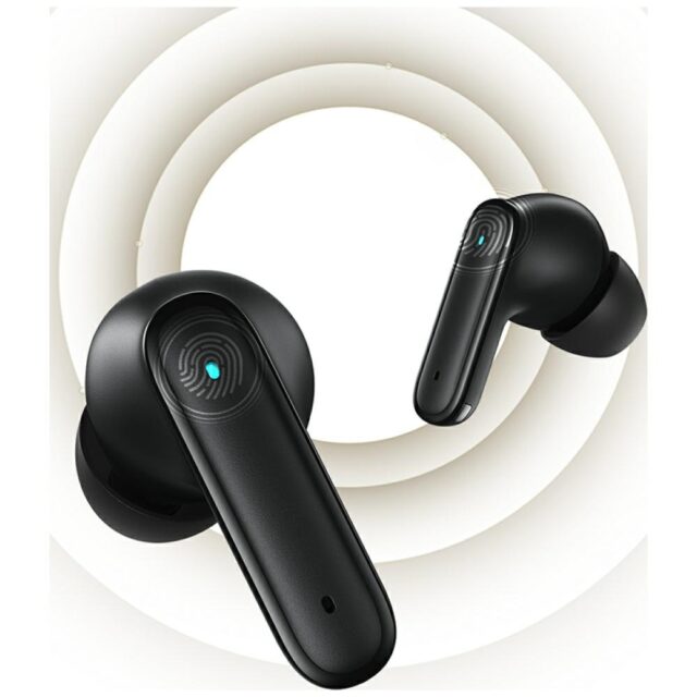 USAMS E05 TWS earphones Bluetooth 6.0 wireless black - imagine 2
