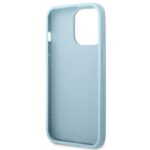 Guess GUHCP13LPS4MB iPhone 13 Pro / 13 6,1" /blue hardcase Saffiano 4G Small Metal Logo - imagine 7