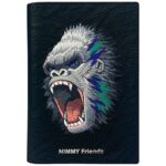 Passport case Nimmy wallet Raptor    Gorilla black