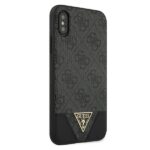 Guess GUHCPXPU4GHBK iPhone X/Xs grey hardcase 4G Triangle Collection - imagine 4