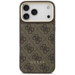 Case Guess 4G with wallet Magsafe for iPhone 17 Pro Max brown - imagine 3