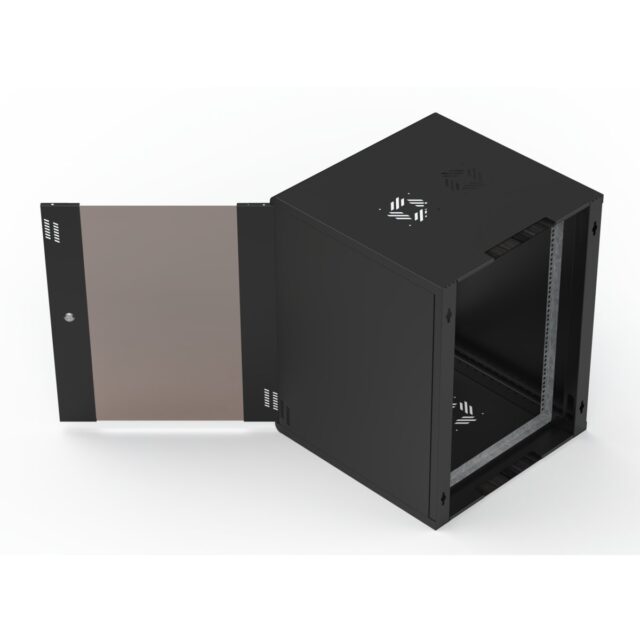 Extralink Premium 15U 600x600 Black | Rack cabinet | tool-free mounting, wall-mounted - imagine 5