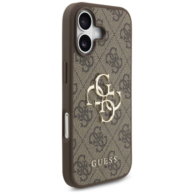Case Guess 4G Big Logo for iPhone 17 brown - imagine 4