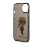 Karl Lagerfeld KLHCP14SHNIKTCK iPhone 14/ 15 / 13 6,1" black hardcase Ikonik Karl Lagerfeld - imagine 7