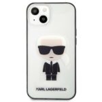 Karl Lagerfeld KLHCP13SHIKCK iPhone 13 mini 5,4" transparent Ikonik Karl - imagine 3