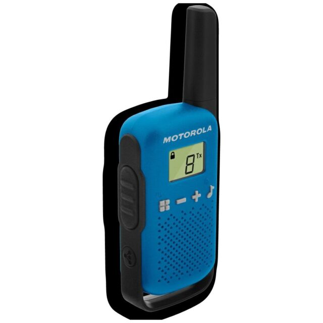 Set Walkie Talkie Motorola T42 UDS 2pcs blue - imagine 2