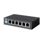 Extralink EUROS V2 | PoE Switch | 4x 100Mb/s PoE/PoE+, 2x RJ45 Uplink 100Mb/s, 60W - imagine 4