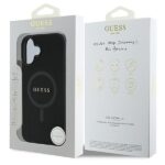 Guess GUHMP16MPSAHMCK iPhone 16 Plus 6.7" black hardcase Saffiano Classic Logo MagSafe - imagine 8