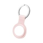 Puro ICON Case AirTag silicone sand pink ATICON1ROSE keyring