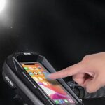 WILDMANMS33 bike case/holder frame bag black - imagine 5