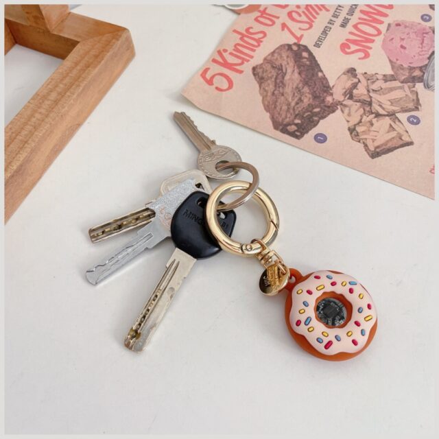 Case 4smarts Set Omega silicone 4 pcs for AirTag multicolour - imagine 4