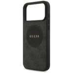 Case Guess 4G Circle Classic Logo        MagSafe for iPhone 17 Pro Max black - imagine 6