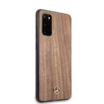 Mercedes MEHCS62VWOLB S20 G980 hard case brown Wood Line Walnut - imagine 5