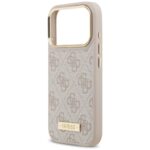 Guess 4G Logo Plate MagSafe Case for iPhone 17 Pro Pink - imagine 6