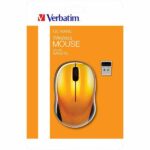 Verbatim Go Nano Wireless Mouse 1600 dpi orange 49045 - imagine 4