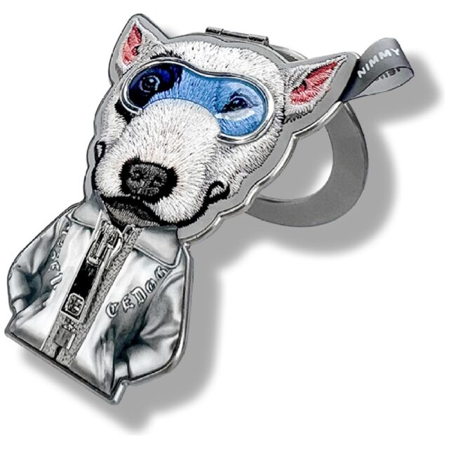 Magnetic pendant Nimmy Cool&Cute    2.0 Dog grey - imagine 4