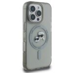 Karl Lagerfeld KLHMP16XHLSKCK iPhone 16 Pro Max 6.9" black hardcase IML Metal Karl&Choupette H - imagine 4