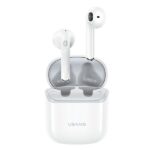 USAMS Słuchawki Bluetooth 5.0 TWS SYseries SY02 bezprzewodowe biały/white BHUSY01