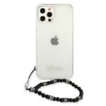 Guess GUHCP12LKPSBK iPhone 12 Pro Max 6,7"  Transparent hardcase Black Pearl - imagine 3