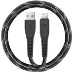 ENERGEA Nyloflex USB - Lightning Cable Charge and Sync C89 MFI 1.5m black