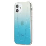 Mercedes MEHCP12SCLGBL iPhone 12 mini 5,4" blue hardcase Transparent Line - imagine 2