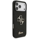 Guess Fixed Glitter Big 4G case for iPhone 17 Pro Max black - imagine 4