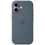 Case Apple Silicone Case MagSafe for iPhone 17 blue - imagine 2