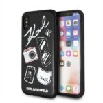 Karl Lagerfeld KLHCPXPIN iPhone X/Xs hardcase black Pins