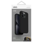 UNIQ Lino Case iPhone 14 Pro 6,1" midnight black - imagine 7
