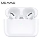 USAMS Słuchawki Bluetooth 5.0 TWS ANCYB Series bezprzewodowe biały/white BHUYB01 (US-YB001) - imagine 2
