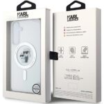 Karl Lagerfeld KLHMS24MHGKCNOT S24+ S926 transparent hardcase IML Karl&Choupette MagSafe - imagine 8