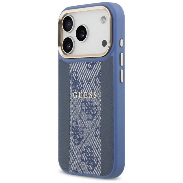 Case Guess 4G Stripe MagSafe for iPhone 17 Pro blue - imagine 2