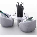 USAMS PB83 Power Bank 2xUSB-A 1xUSB-C 10000mAh white - imagine 5