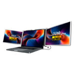 Extralink Smart Life S500 14" Portable Laptop Monitors, Dual Monitors, IPS, 1920x1200