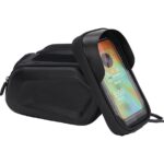 Extralink Bicycle Bag, Waterproof Frame Pannier with Phone Case - imagine 4