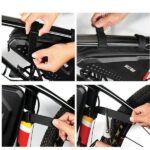 WILDMAN ES19 Bike Frame Case/Bag Bike Holder Black - imagine 9
