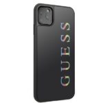 Guess GUHCN65LGMLBK iPhone 11 Pro Max black hard case Glitter Logo - imagine 5