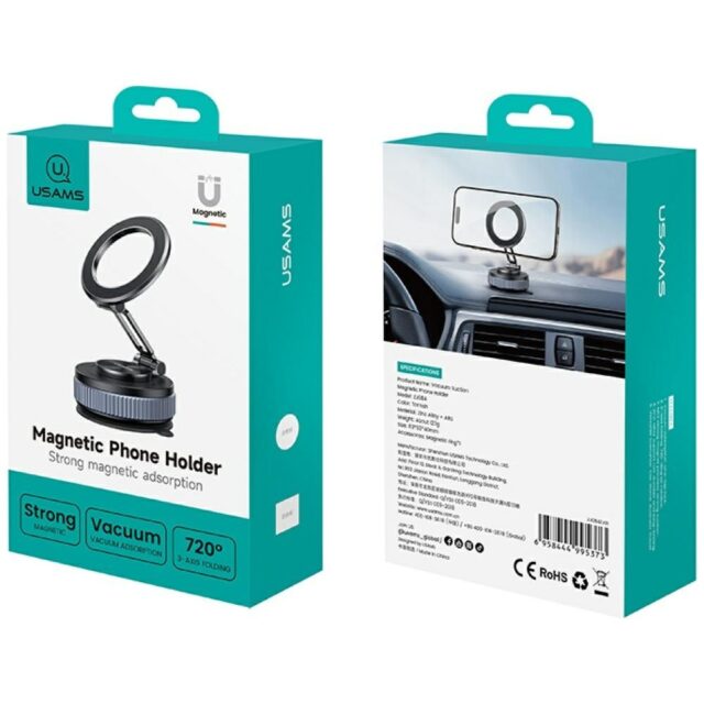 USAMS ZJ084 phone holder magnetic tarnish - imagine 5