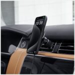 Car mount with wireless charger PITAKA MagEZ Pro 2 Qi2 15W NFC MagSafe black grey - imagine 9